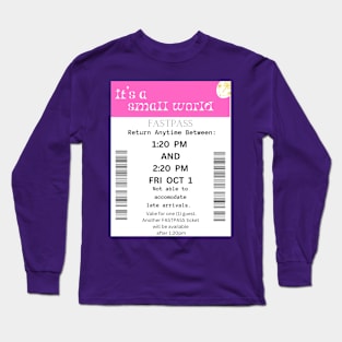 Small World FP Long Sleeve T-Shirt